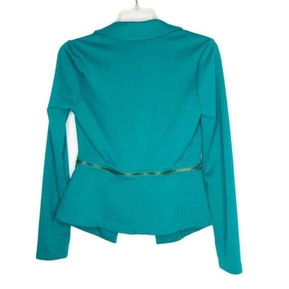 Massimo Teal Green Long-Sleeve Jacket - Picture 3 of 5